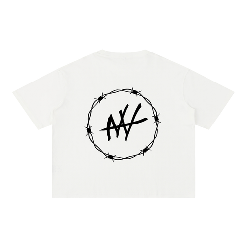 Mineral Wash Boxy Cotton T-Shirt