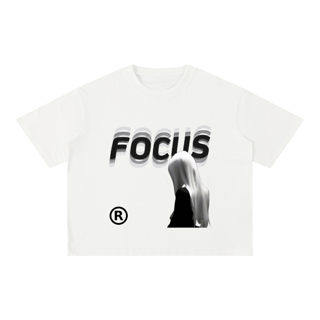 Mineral Wash Boxy Cotton T-Shirt