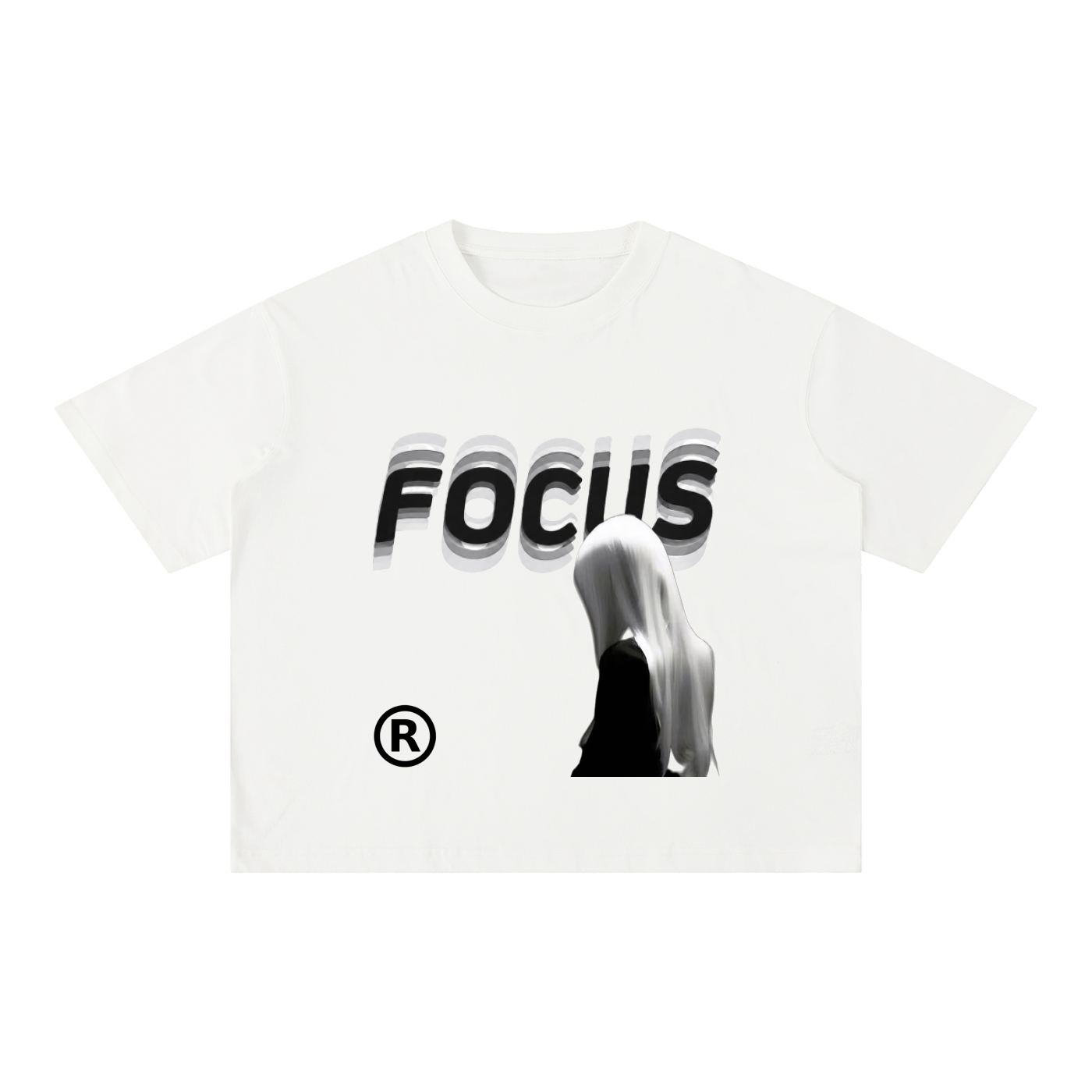 Mineral Wash Boxy Cotton T-Shirt