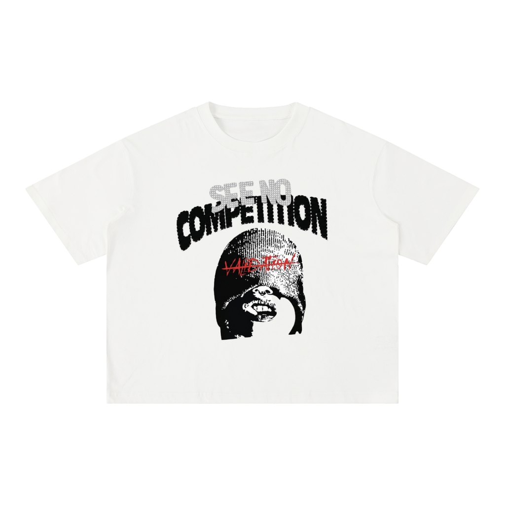 Mineral Wash Boxy Cotton T-Shirt
