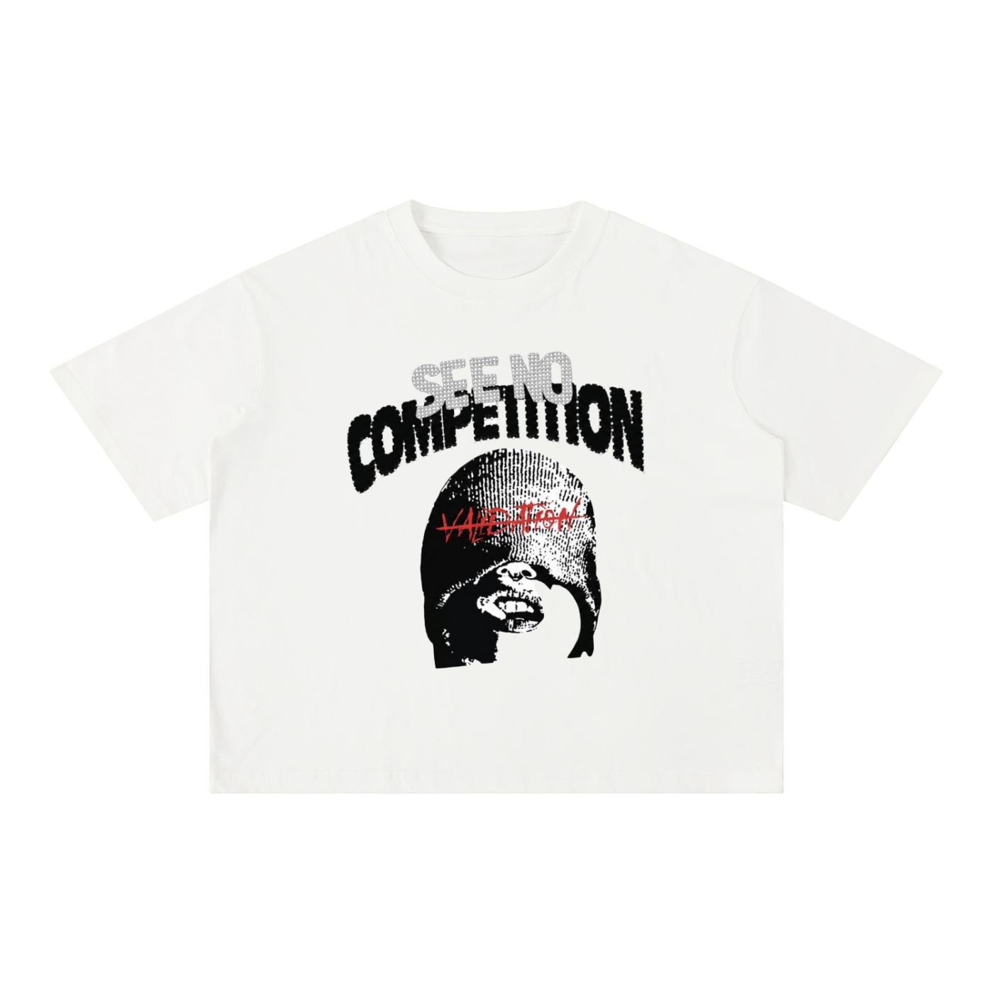 Mineral Wash Boxy Cotton T-Shirt